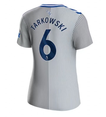 Everton James Tarkowski #6 Koszulka Trzecich Kobiety 2023-24 Krótki Rękaw